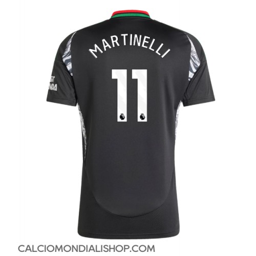 Maglie da calcio Arsenal Gabriel Martinelli #11 Seconda Maglia 2024-25 Manica Corta